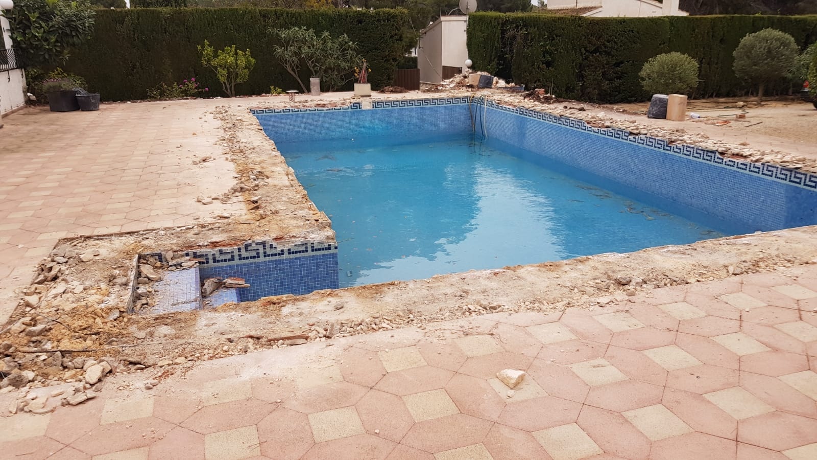 Pool Before